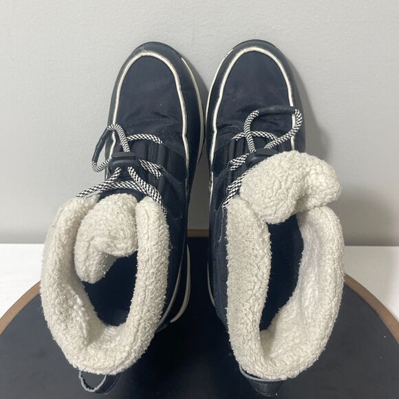 Sorel Whitney II Short Lace WP Boot Waterproof Black Noir US Boysโ 4 - Picture 11 of 12